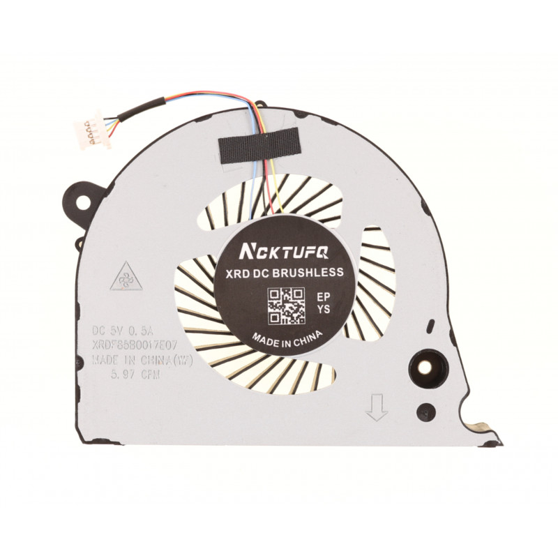 Вентилятор (кулер) XRDF85B0017E07 для ноутбуков Dell Inspiron G7 15-7577, 15-7588, P72F серии CPU Оригинал
