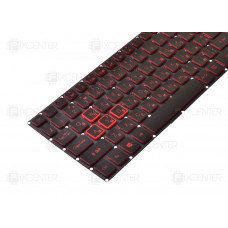 Клавиатура NKI151306FT ноутбука для Acer Nitro 5 AN515-31, AN515-51 Red Оригинал