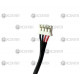 Разъем питания (50.RZGN2.001, PJ338) Acer V3-531, V3-551, V3-571 с кабелем