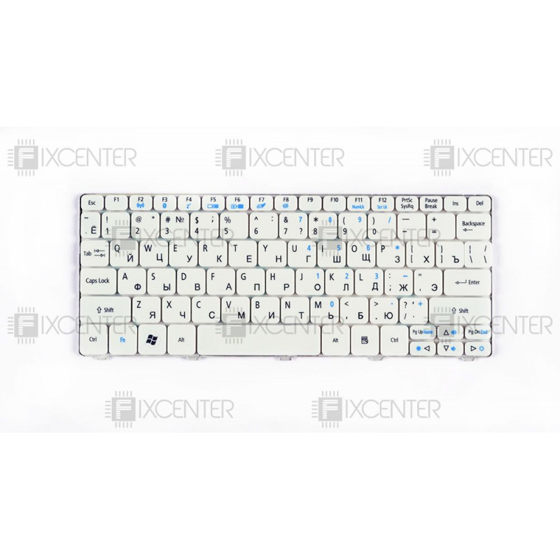 Клавіатура для ноутбука Acer Aspire One 521, 522, D255, D270, One Happy