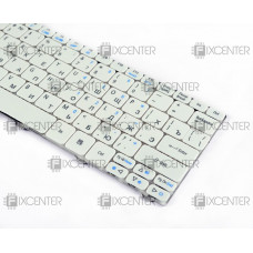 Клавиатура для ноутбука Acer Aspire One 521, 522, D255, D270, One Happy Белая