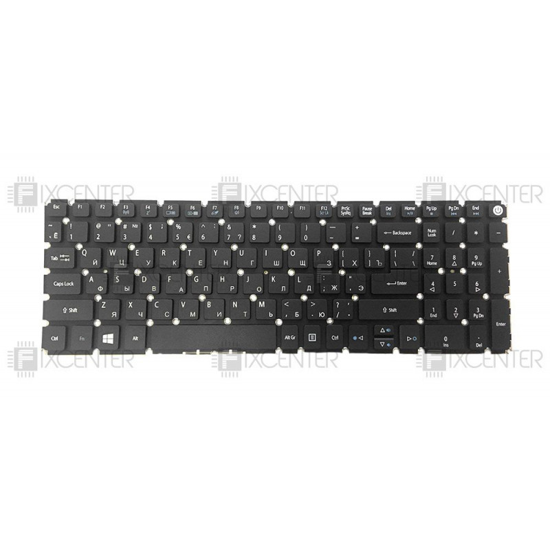 Клавиатура LV5T_A51B для ноутбука Acer Aspire E5-522, E5-552, ES1-533, E5-575, V5-591, VN7-572, VN7-592 Уценка