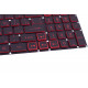 Клавиатура ноутбука для Acer Nitro 5 AN515-54 AN515-55 Nitro 7 AN715-51 Red Оригинал
