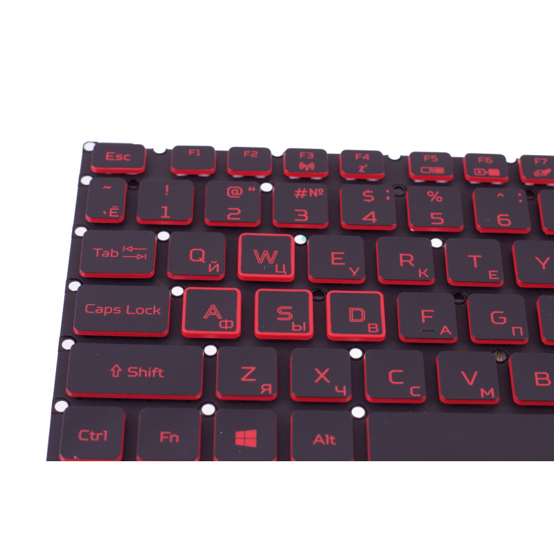 Клавиатура ноутбука для Acer Nitro 5 AN515-54 AN515-55 Nitro 7 AN715-51 Red Оригинал