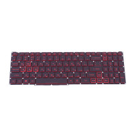 Клавіатура ноутбука для Acer Nitro 5 AN515-54, AN515-55, Nitro 7 AN715-51 З підсвіткою (RED) Оригінал