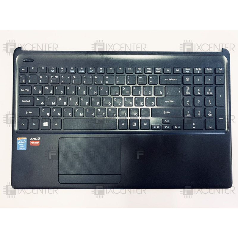 Б/У Корпус (лицевая панель + клавиатура) для ноутбука Acer Aspire E1-510, E1-530, E1-570, Packarg Bell TE69CX см. описание, Лицевая панель (Cover-C)