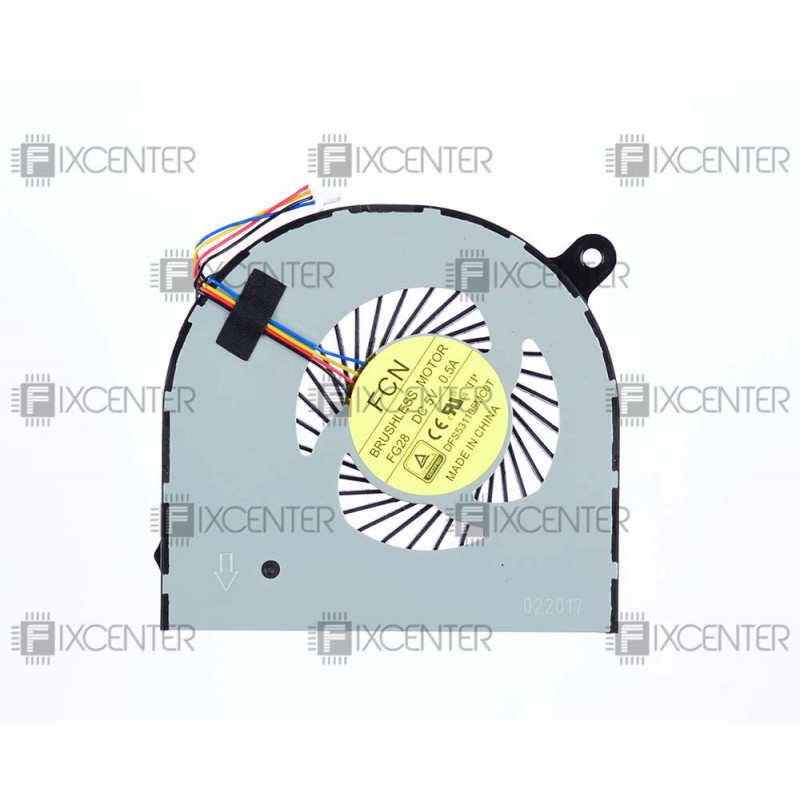 Вентилятор (кулер) DFS531105MC0T FG28 для ноутбука Aсer Aspire Nitro VN-591, VN7-572, VN7-591 CPU Оригинал!