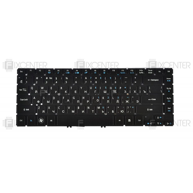 Клавиатура ноутбука для Acer Aspire M3-481, M5-481, V5-431, V5-471, X483 подсветка
