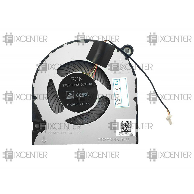 Вентилятор (кулер) DC28000JSF0 для ноутбука Acer Aspire 5 A515-51, A315-51, A315-41, A715-71, A715-72 Оригинал