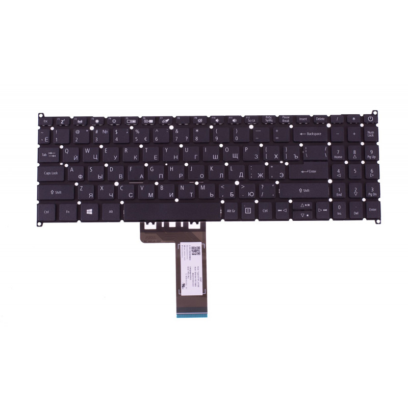 Клавиатура для ноутбука Acer Aspire A515-43, A315-34, Swift 3 SF315-51 Оригинал