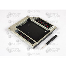 Карман вместо DVD-привода 12,7 mm 2.5″ SATA для второго винчестера (Optibay)