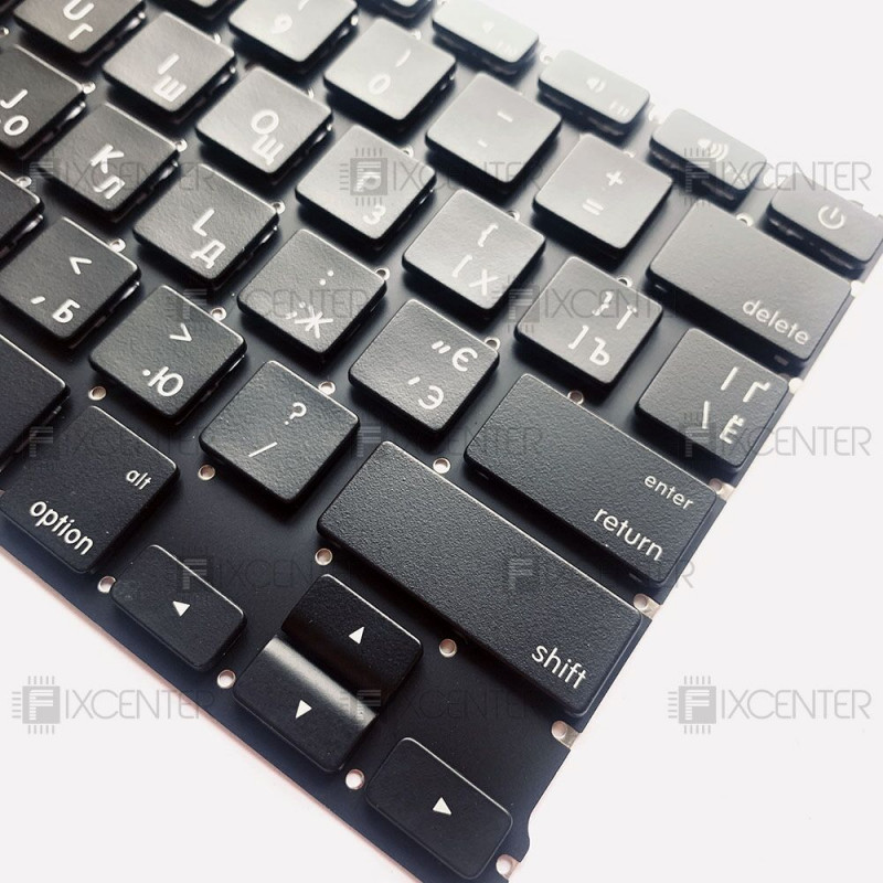 Клавиатура для ноутбука Apple MacBook Air 13.3" A1369, A1466 (2011-2017) с подсветкой