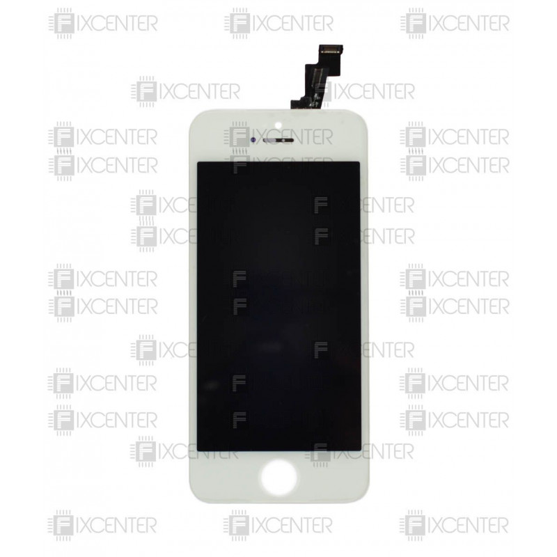Дисплей (экран) iPhone 5S, iPhone SE с тачскрином в сборе, белый