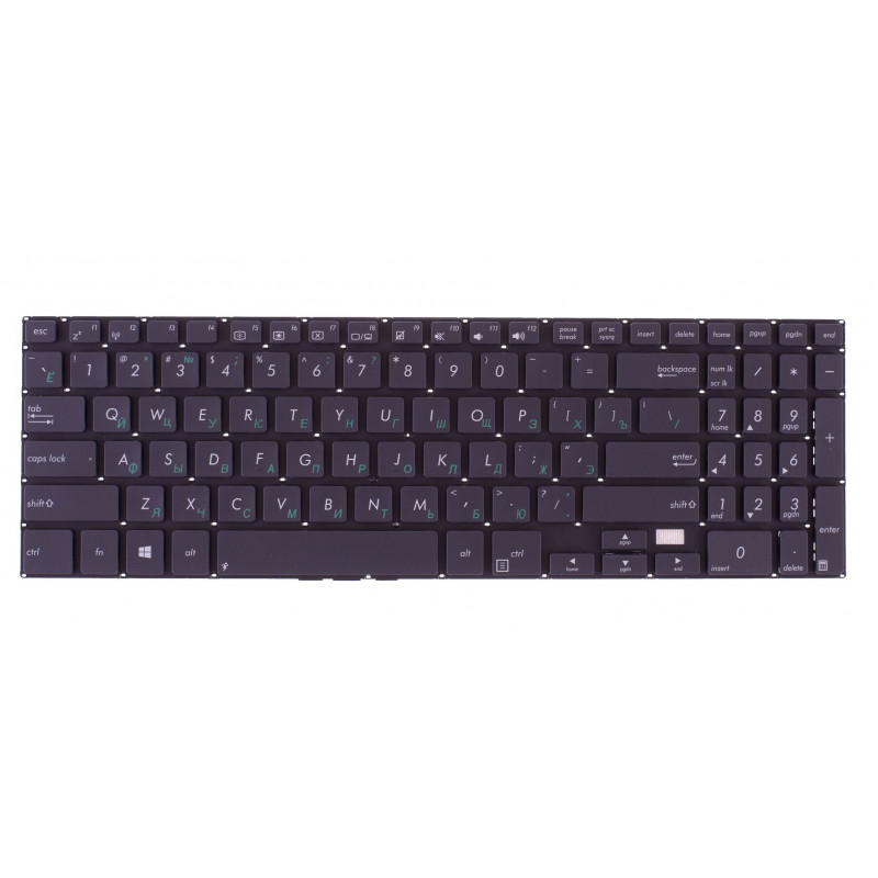 Клавиатура для ноутбука Asus Pro P500, PU500, PU550, PU551, E500, E550, E551 оригинал