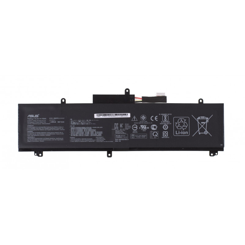 Батарея (аккумулятор) C41N1837 для ноутбука ASUS Zephyrus GA502DU, GA502GU, GU502GU, GU502DU, GU502GV 4940mAh 15.4V, 4940 mAh, Внутренний, Оригинал