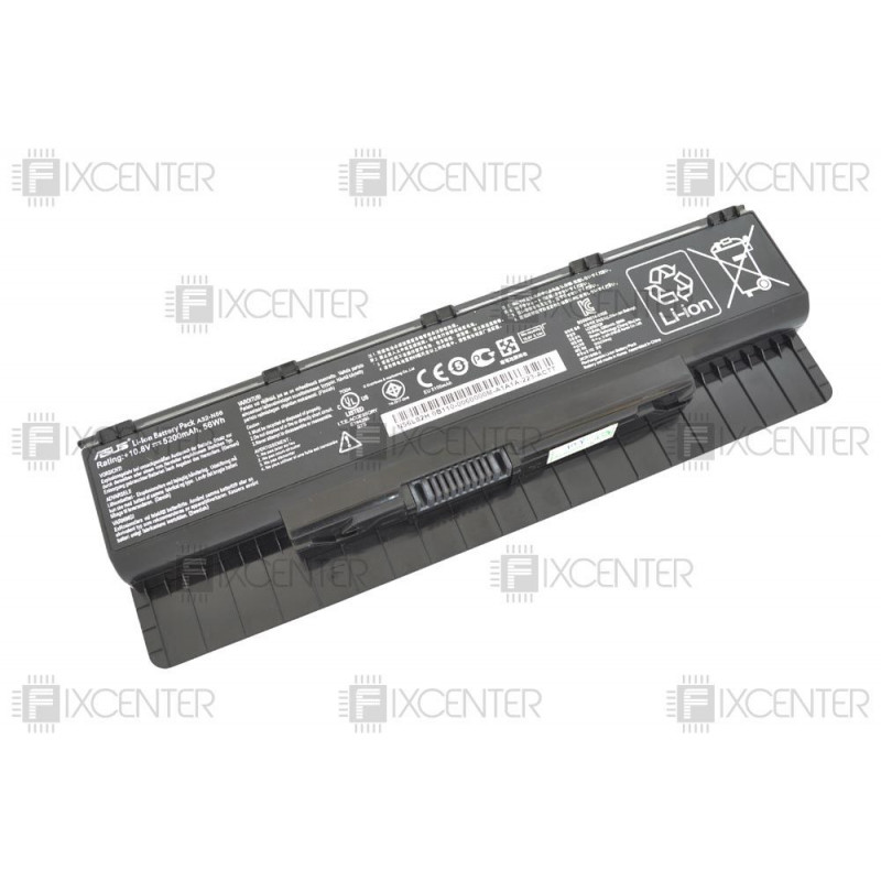 Батарея (аккумулятор) для ноутбука Asus G56, N46, N56, N76, ROG G56 (A32-N56) 5200 mAh ОРИГИНАЛ, 5200 mAh, Внешний, Оригинал, 11.1 V