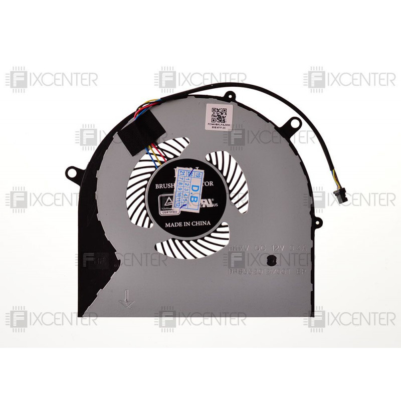 Вентилятор (кулер) для ноутбука Asus ROG STRIX FX63VM, GL703 GPU 12V Оригинал (вариант 2)