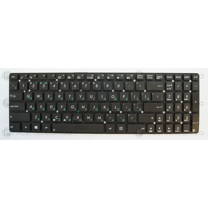Клавиатура для ноутбука Asus A55, K55A, K55V, K75A, K75V, U57 Уценка