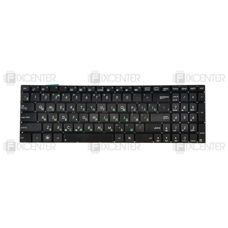 Клавиатура для ноутбука Asus G56, N56, N76, G550, N550, N750, Q550 без подсветки