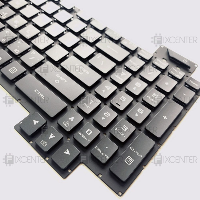 Клавиатура для ноутбука Asus ROG GL503, GL703 вариант 1 с видеокартой RTX 2070