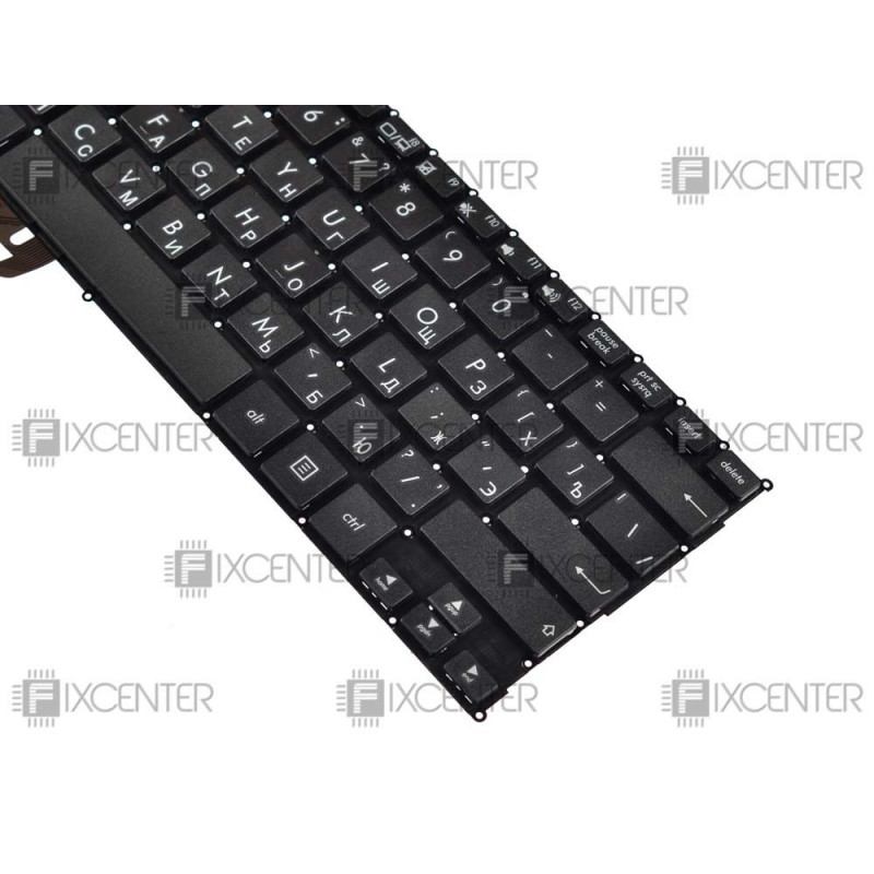 Клавиатура для ноутбука Asus E202, TP200, TP201 черная