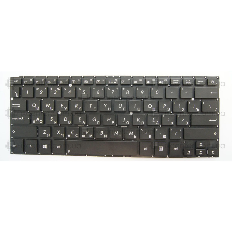 Клавиатура для ноутбука Asus Zenbook UX31, UX32 Brown без подсветки