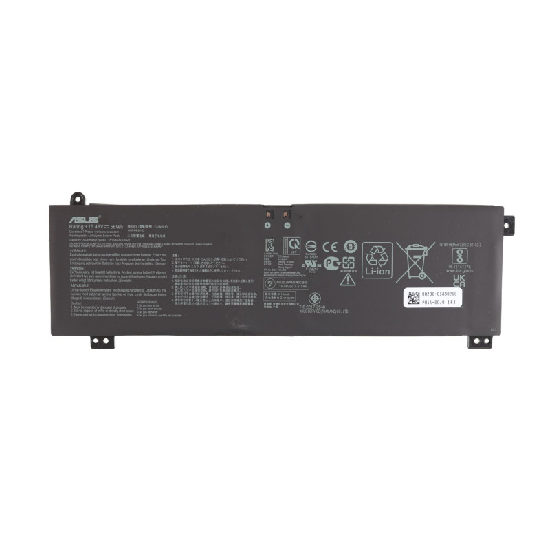Батарея (аккумулятор) C41N2010 для ноутбуків ASUS TUF Gaming FA507, FX507, FA707, FX707 ROG Strix G513, G713 Оригинал 15.48V 3620mAh 56Wh, 3620 mAh, Внутренний, Оригинал, 15 V