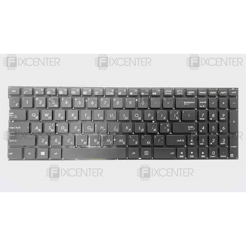 Клавиатура для ноутбука Asus UX501, UX560, QX501, Q502, Q503, Q504, Q552, Q553, N552, N752