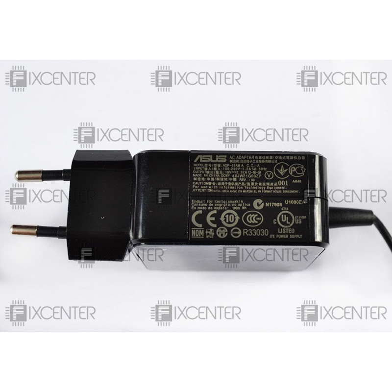 Блок питания Asus 45 Вт (19V 2.37А 3,0мм*1,0мм) Оригинал, 45W, 19V, 2.37A, 3,0мм*1,0мм