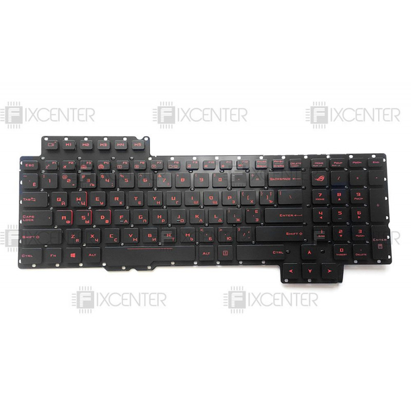Клавиатура для ноутбука Asus ROG G752, G752VT, G752VY с подсветкой