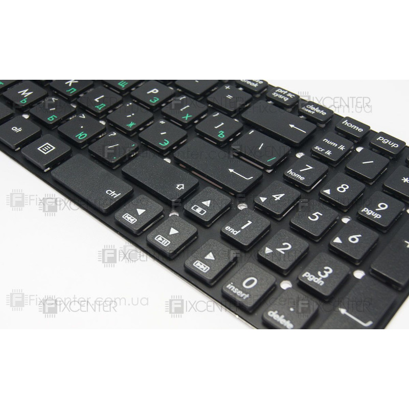 Клавиатура для ноутбука Asus X502, X551, X553, X555, S500, R512 без крепления под винт