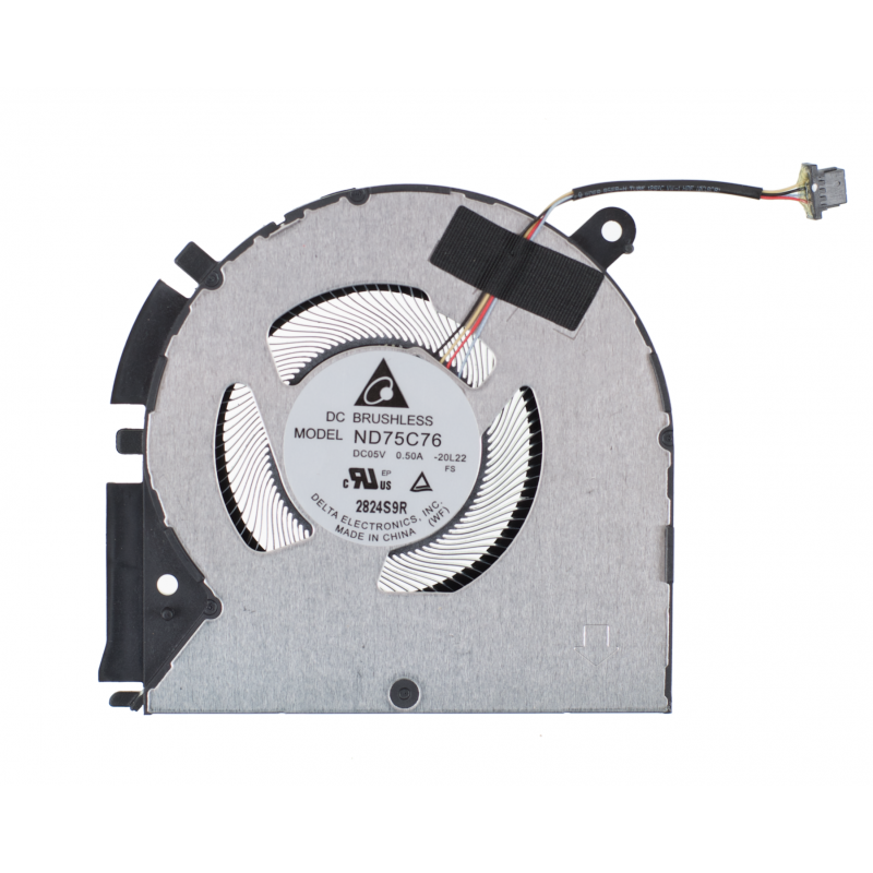 Вентилятор (кулер) ND75C76-20L22 13NB0U40T02011 для ноутбука Asus Pro14 M3400Q M3401Q K3400P M7400Q K6400Z CPU Delta Electronics