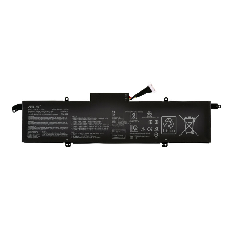 Батарея (аккумулятор) C41N1908 для ноутбука Asus ROG Zephyrus G14 GA401IV, G401II, G401IU 4940 mAh Оригинал , 4050 mAh, Внутренний, Оригинал, 15 V