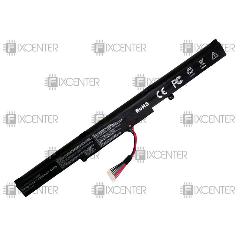 Батарея (аккумулятор) для ноутбука Asus X550, X751 (A41-X550E) 2600 mAh, 2600 mAh, Внутренний, High copy, 14.4 V, 14.8 V