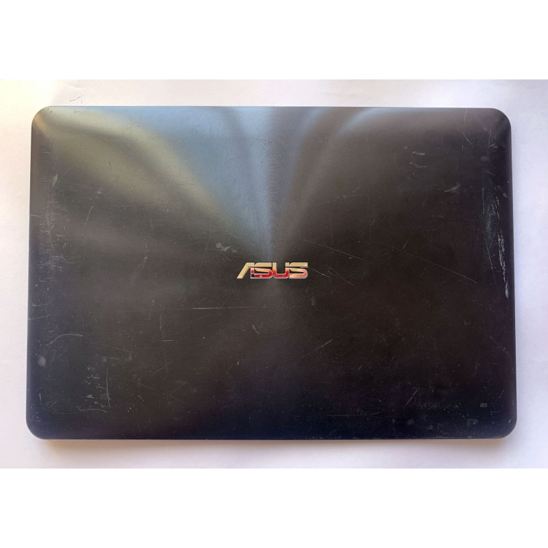 Б/У Корпус (крышка + рамка матрицы) для ноутбука Asus A555, X554, X555, R556, K555, F555 Черная, Крышка (Cover-A)