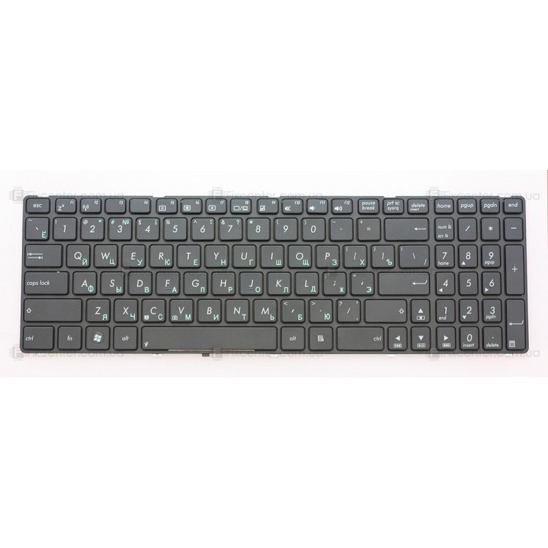 Клавіатура для ноутбука Asus K50, K51, K61, K70, K72, F52, X5D