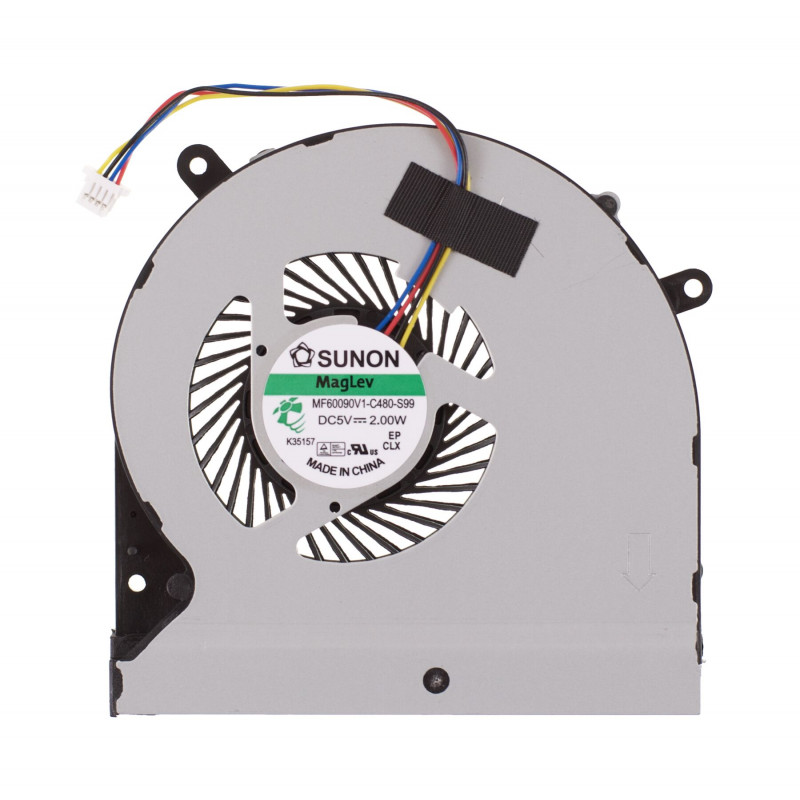 Вентилятор (кулер) MF60090V1-C480-S99 для ноутбука Asus GL502VM, GL502VY, GL502VSK, FX60VM, FX60V, S5VM, S5VS, ZX60 GPU 8.5 мм Orig!