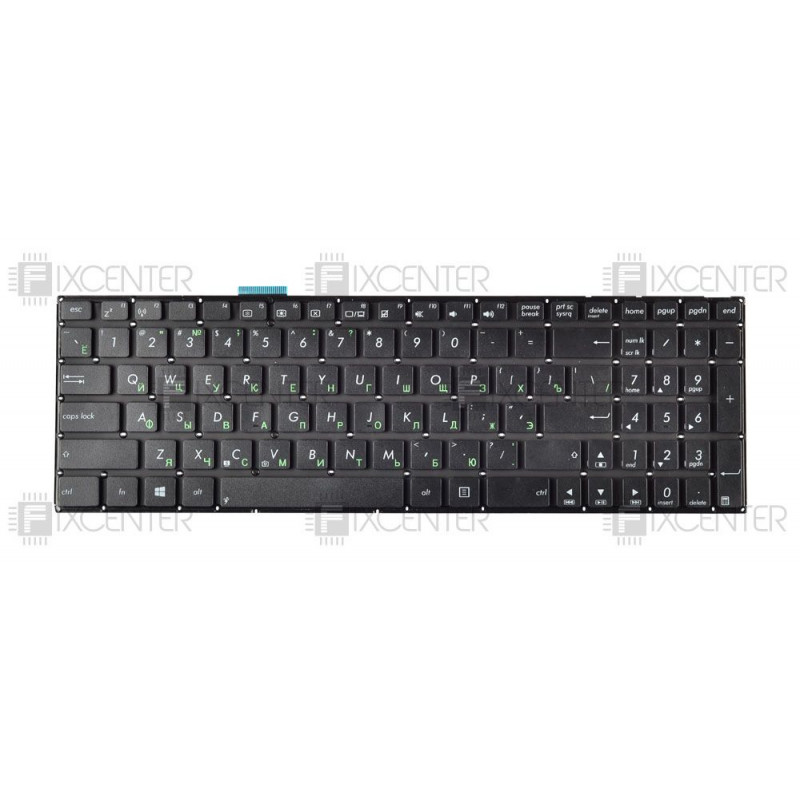 Клавиатура для ноутбука Asus E502, E502MA, E502SA, R517 без фрейма