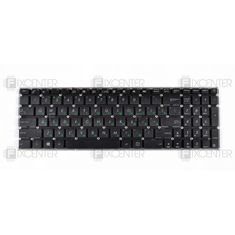 Клавиатура для ноутбука Asus A540, D540, X540, F540, K540, R540 Черная