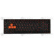 Клавиатура для ноутбука ASUS ROG Strix GL502, GL702 с RED подсветкой (все кнопки черные)