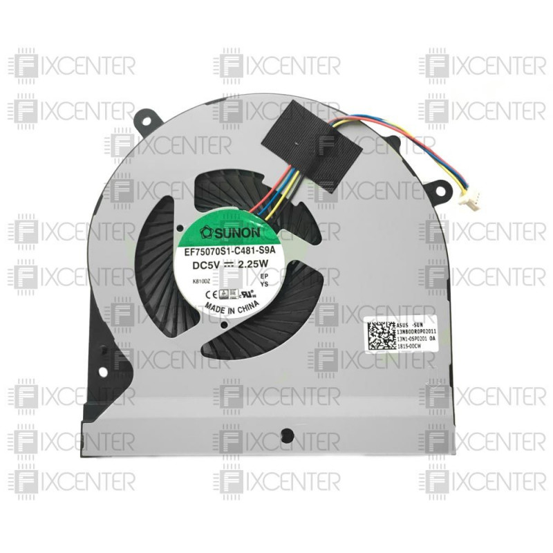Вентилятор (кулер) EF75070S1-C481-S9A GPU для ноутбука Asus ROG Strix GL502, GL502VS, GL502VM ОРИГИНАЛ
