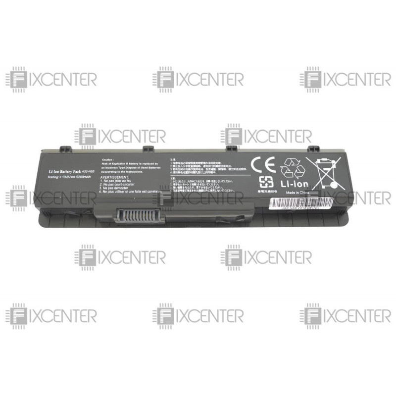 Батарея (аккумулятор) для ноутбука Asus N45, N55, N75 (A32-N55) 5200 mAh, 5200 mAh, Внешний, High copy, 10.8 V