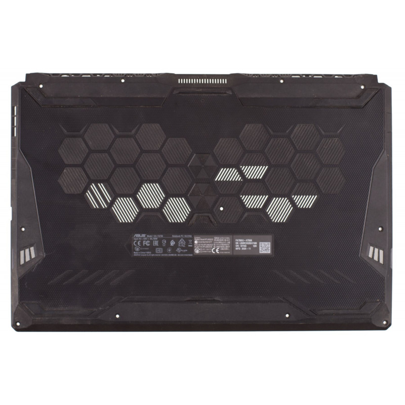 Б/У Корпус (нижняя часть, bottom case) для ноутбука Asus TUF Gaming F17 FX706 FA706 FA706H FA706IU, Нижняя часть (Cover-D)