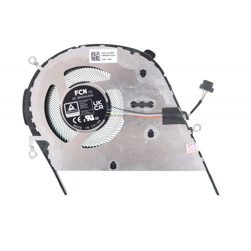 Вентилятор (кулер) DFS5K121154914 13NB0Q00T03021 для ноутбука Asus VivoBook S433, X421FL, X421FA, V4050F, M4050I, M4600I CPU Orig!