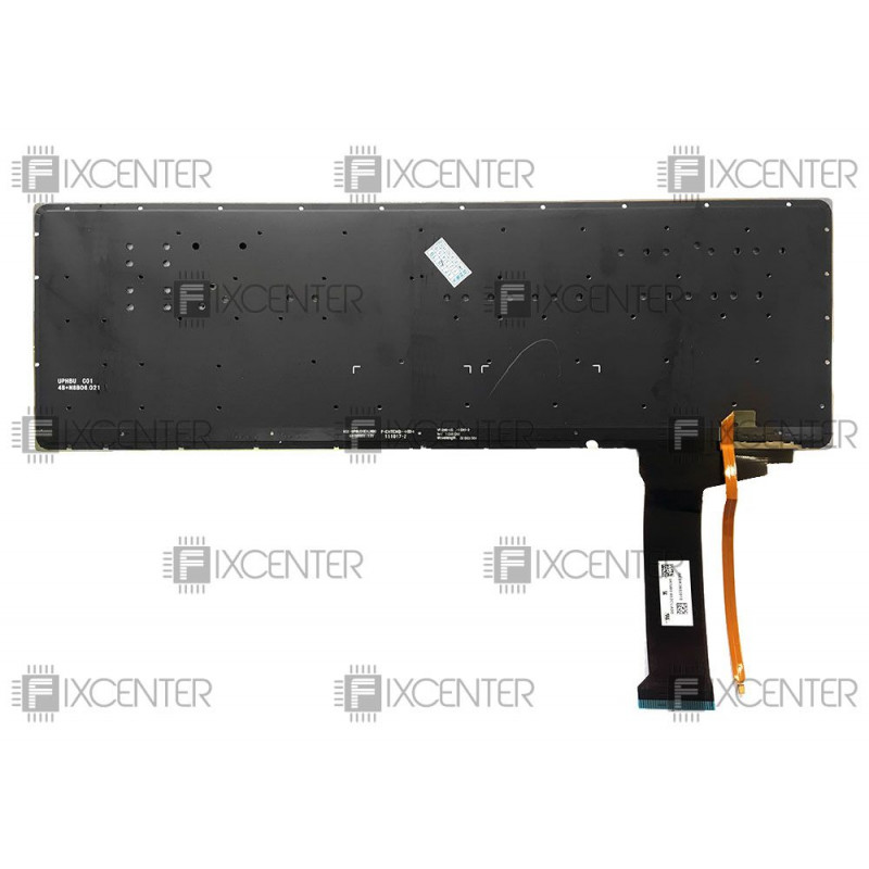 Клавиатура для ноутбука Asus N551, N552, N751, N752, G551, GL752 Black с подсветкой