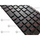 Клавиатура для ноутбука Asus N551, N552, N751, N752, G551, GL752 Black с подсветкой