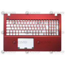 Корпус (лицевая панель) для ноутбука Asus X550 красная Г-образный энтер, Лицевая панель (Cover-C)