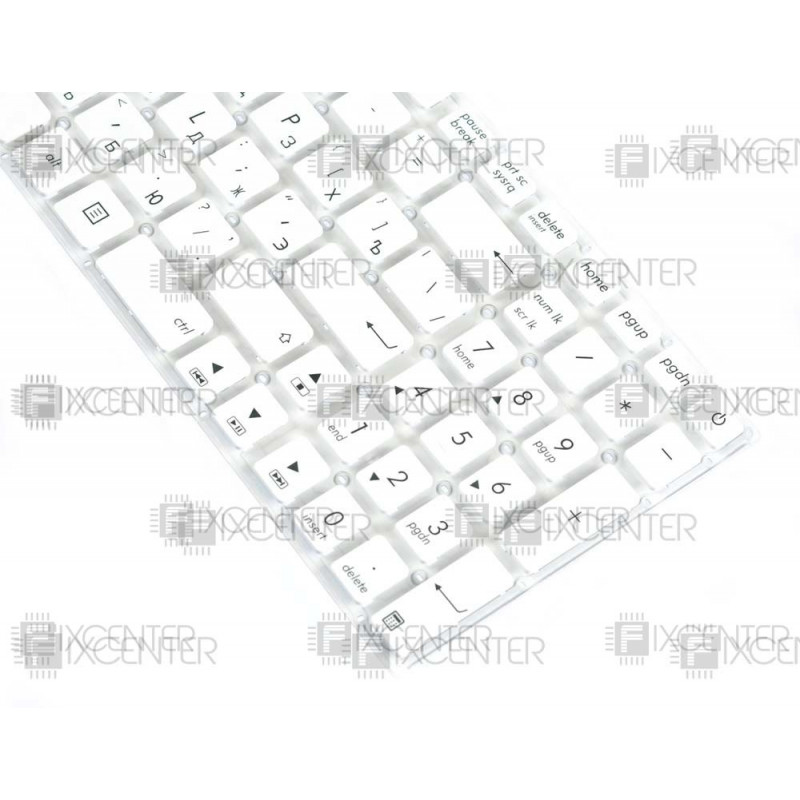 Клавиатура для ноутбука Asus A540, X540, X554, F540, K540, R540, D540 Белая