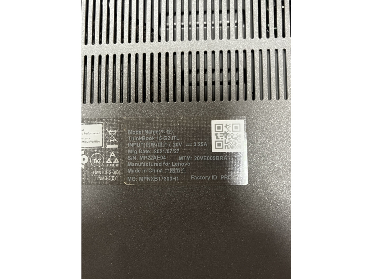 Замена матрицы (экрана, дисплея) на ноутбуке Lenovo (леново) 15 G2 ITL