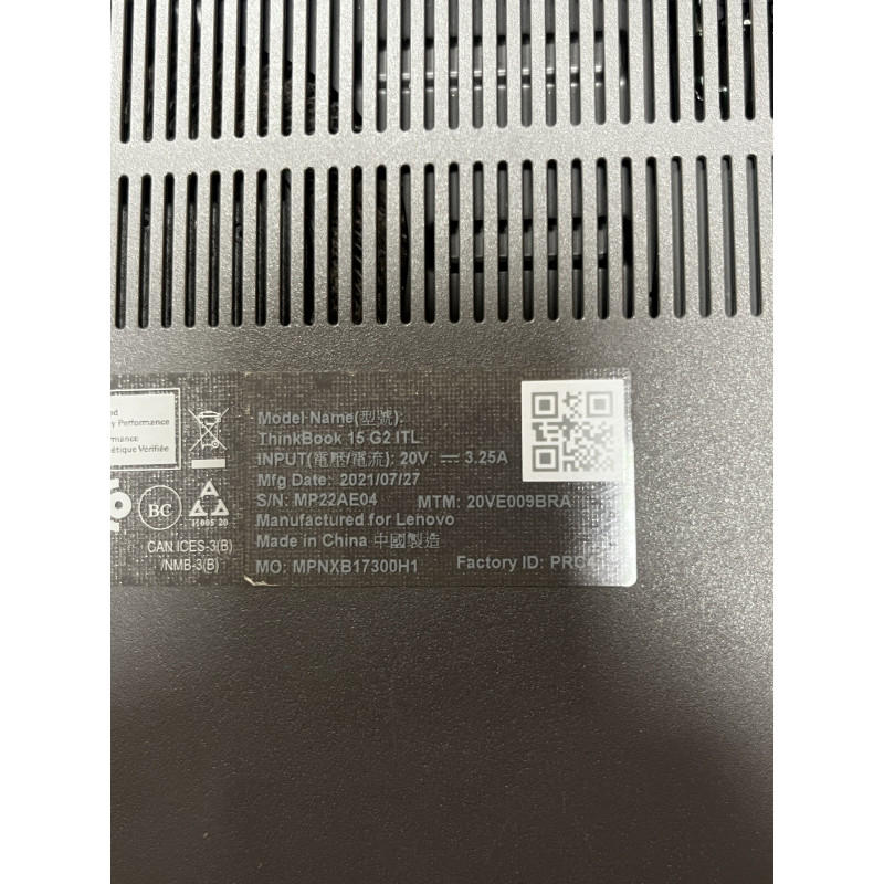 Замена матрицы (экрана, дисплея) на ноутбуке Lenovo (леново) 15 G2 ITL